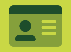 An ID icon representing student account charges.